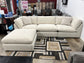 124" Dreamscape Four Piece Feather Cloud Sectional Sofa