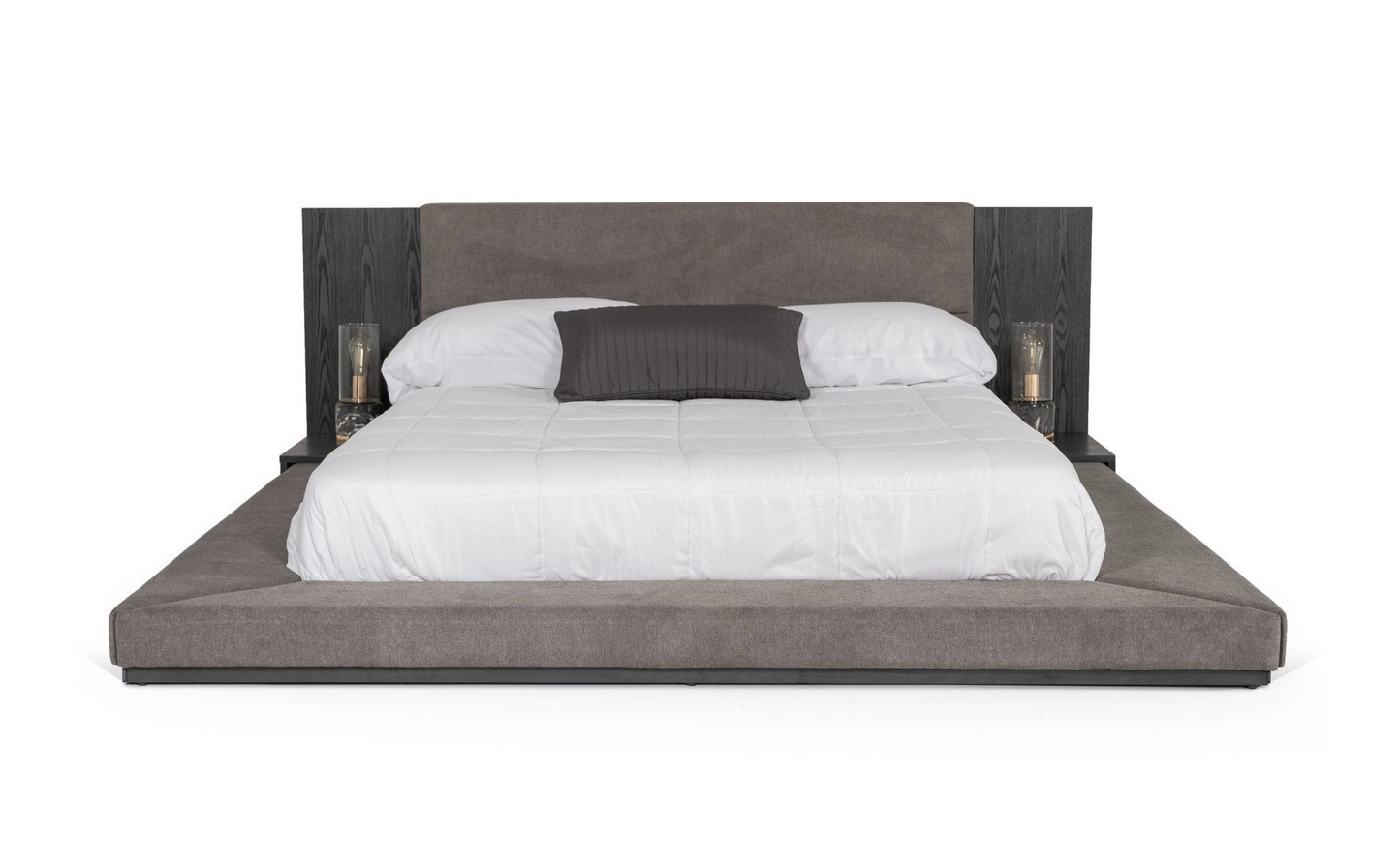 Dentari Queen Modern Low Profile Bed Frame