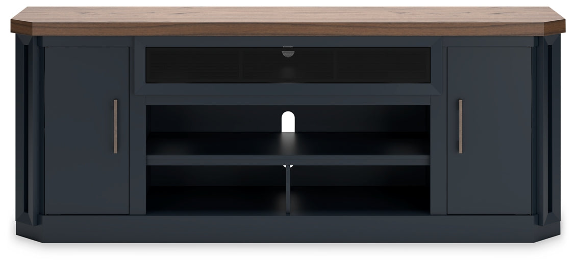 Landocken XL TV Stand w/Fireplace Option