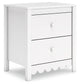 Hallityn Two Drawer Night Stand