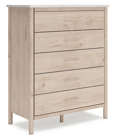 Cadmori Five Drawer Wide Chest