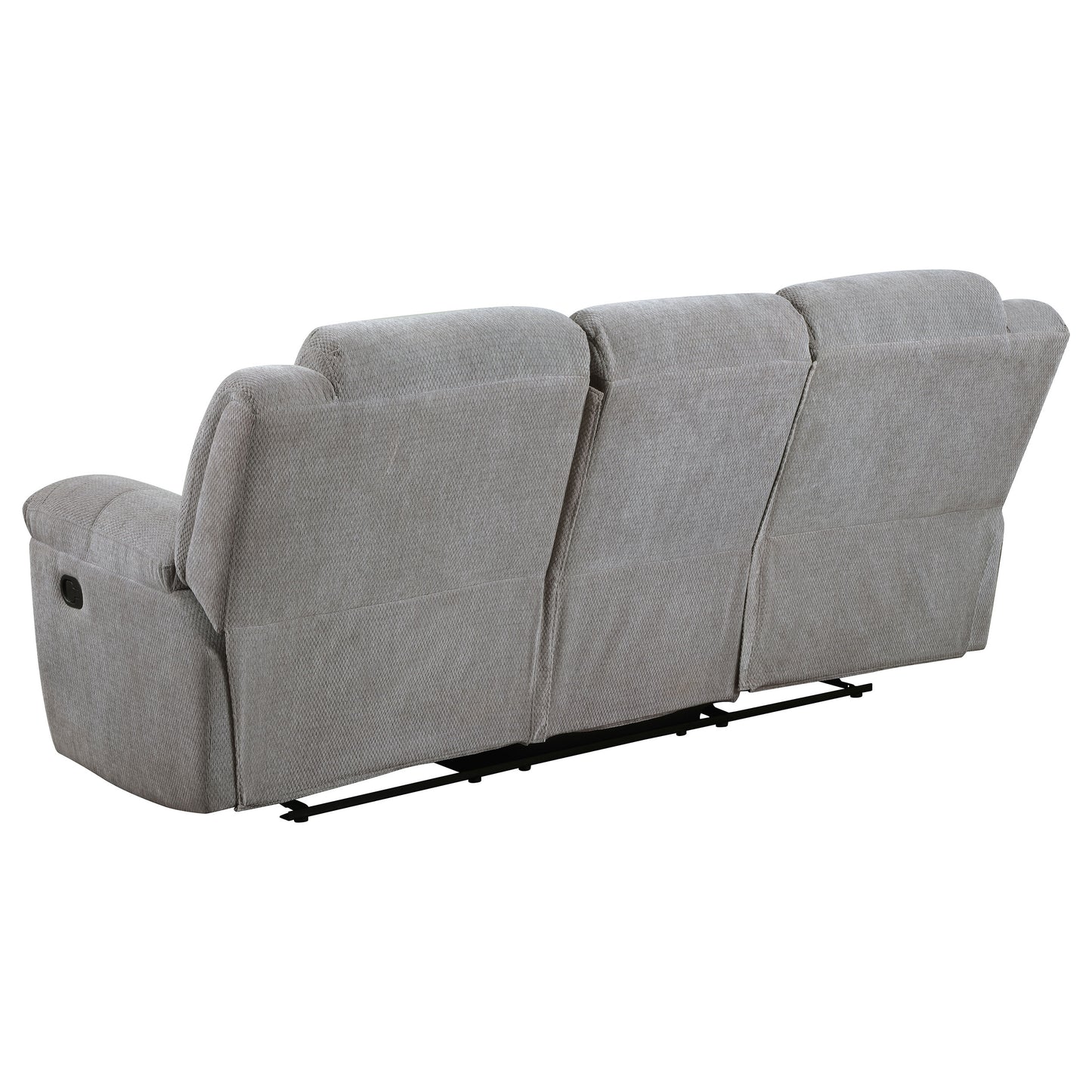 Gilson 2-piece Chenille Upholstered Sofa Set Grey