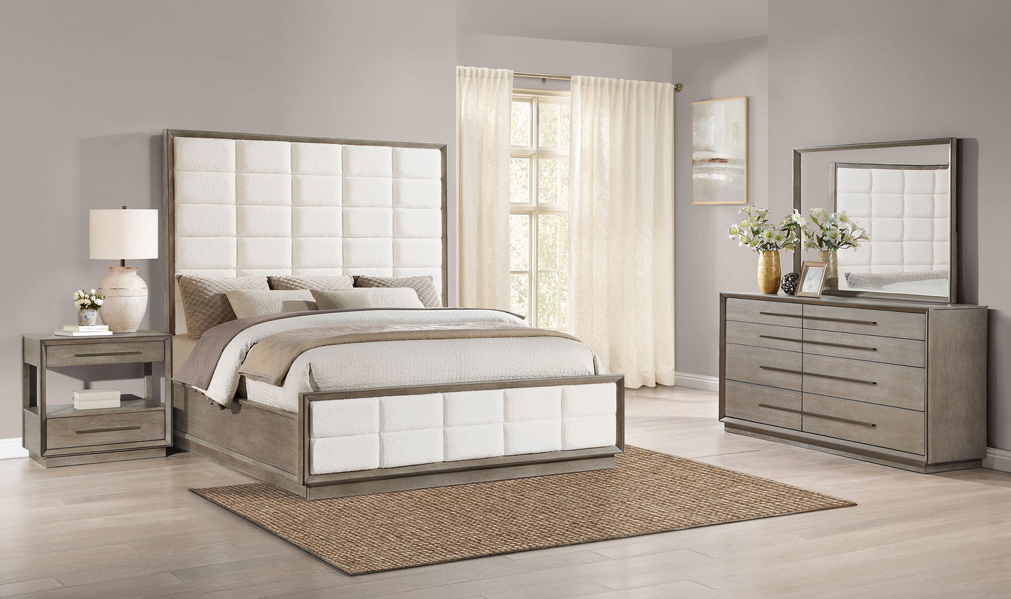 Durango 4-piece Queen Bedroom Set Washed Oak