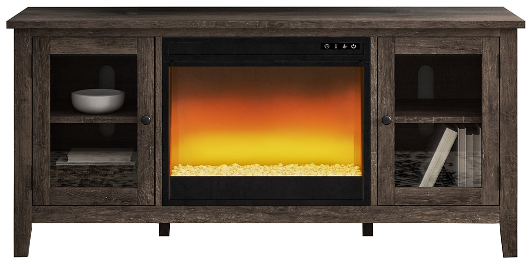 Arlenbry 60" TV Stand with Electric Fireplace