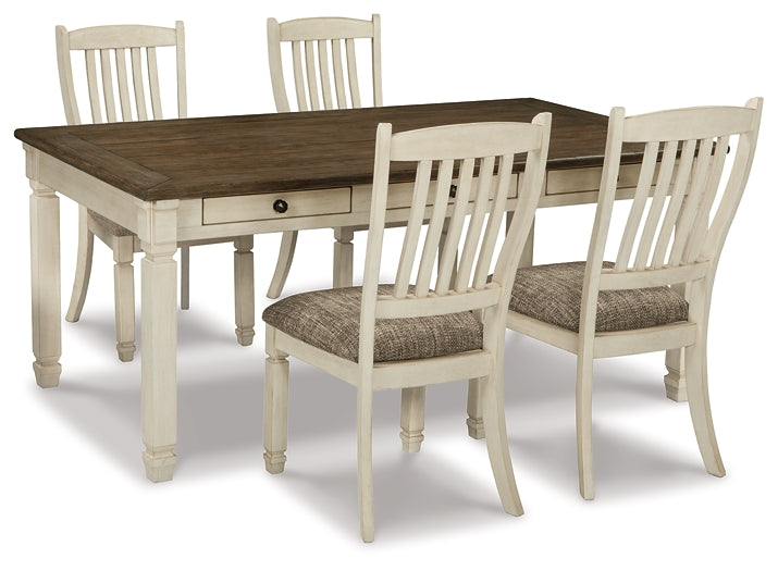 Bolanburg Dining Table and 4 Chairs