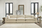 Elyza 3-Piece Sectional with Ottoman