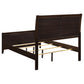 Carlton Wood Queen Panel Bed Cappuccino