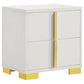 Marceline 2-drawer Nightstand White