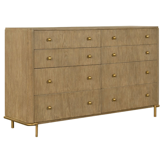 Arini 8-drawer Dresser Sand Wash