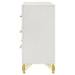 Lucia 6-drawer Dresser Cabinet White