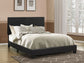 Dorian Upholstered Full Panel Bed Black