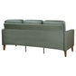 Jonah Upholstered Track Arm Sofa Green