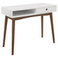 Bradenton 39-inch 1-drawer Wood Writing Desk White