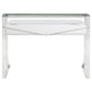 Gemma 48-inch 2-drawer Writing Desk White High Gloss